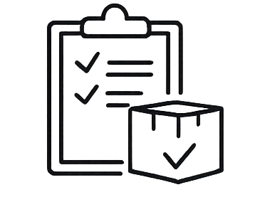 Home business service icons in minimalist design