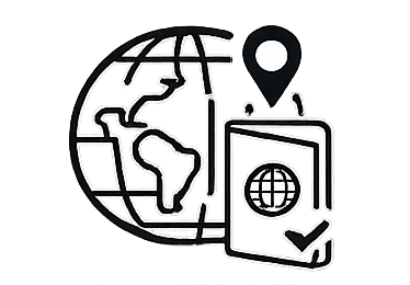 Home business service icons in minimalist design