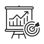 Home business service icons in minimalist design